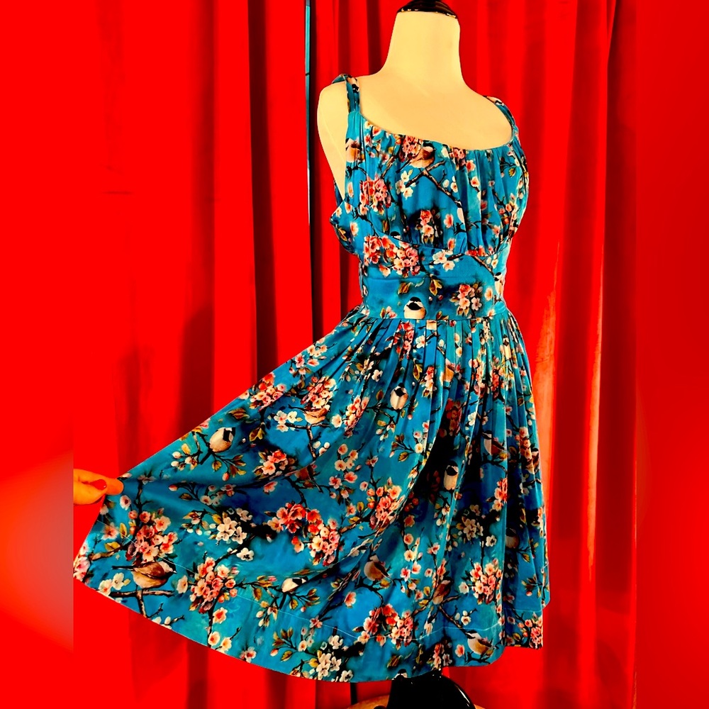 Retrospec'd Apple Tree Lane retro style 1950s dress US Size 8